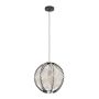 Eglo Waverton pendel E27 sort/hvid Ø40 cm