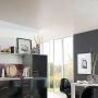 Logoclic loft/vægpanel Variation pæretræ hvid 1300x154x10 mm 1,6 m²