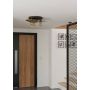 Eglo Lintmill loftlampe E27 sort/messing Ø53 cm