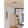 Eglo Summerhill loftlampe papirskærm træ/hvid Ø400 mm 