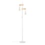 Eglo Townshend 5 gulvlampe hvid/eg E27 167 cm