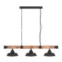 Eglo Oldbury langbordlampe 3L eg/sort