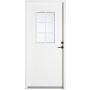 Swedoor facadedør P-400 med 6 felter 948x2115 mm V