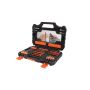 Black & Decker tilbehørssæt 104 dele Easy Grip Case