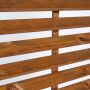 Nordic Fence læhegn Nova teak 160x90 cm
