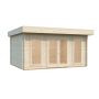 Palmako hytte Bret ubehandlet nordisk gran 14,8 m²