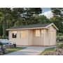 Palmako hytte Susanna ubehandlet nordisk gran 12,4 m²