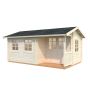 Palmako hytte Susanna ubehandlet nordisk gran 12,4 m²