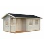 Palmako hytte Susanna ubehandlet nordisk gran 12,4 m²