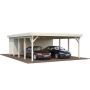 Palmako skur t/carport Karl ubehandlet 10,9 m²