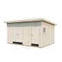 Palmako redskabsrum Kalle 13,5 m²