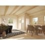 Palmako hytte Susanna ubehandlet nordisk gran 16,4 m²