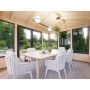 Palmako pavillon Isabella 10,9 m² - flere farver