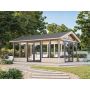 Palmako pavillon Isabella 22,2 m² - flere farver