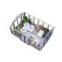 Palmako pavillon Isabella 22,2 m² - flere farver