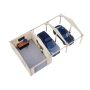 Palmako garage Roger 19+33,2 m² - flere farver 
