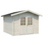 Palmako hytte Lotta ubehandlet nordisk gran 7,6 m²