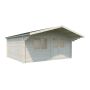 Palmako hytte Britta ubehandlet nordisk gran 19,7 m²