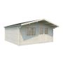 Palmako hytte Britta ubehandlet nordisk gran 22,3 m²