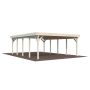 Palmako carport Karl 40,6 m²