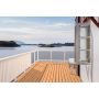 Palmako facadehegn Siri hvid 1108x890 mm m/glas