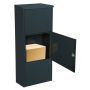 Mefa pakkepostkasse Oak 480 antracit
