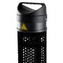 Outfit terrassevarmer el 800W IP44 sort aluminium 62 cm