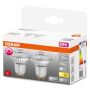 Osram LED-pære Superstar PAR16 dæmpbar GU10 3,4W 2 stk.