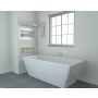 Camargue badekar Marstrand 170x75 cm hvid