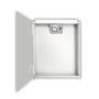 DSK Design LED spejlskab ALUMINIO 500x600x112mm