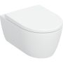 Geberit væghængt toilet iCon KeraTect TurboFlush rimless m/sæde 53 cm