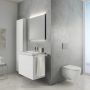 Geberit væghængt toilet iCon TurboFlush rimless m/sæde 49 cm