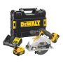 Dewalt akku rundsav 12V XR 140 mm inkl. 2x5,0 Ah-batterier