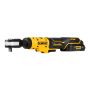 Dewalt akku skraldenøgle 12V XR 3/8" inkl. 3,0 Ah-batteri