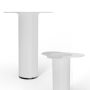 Walteco møbelben Ø60x200 mm hvid  