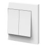 Osram Smart+ Wifi vægkontakt 2-knap