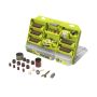 Ryobi twist lock tilbehørssæt RAR800K-150 150 dele