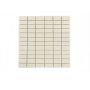 Mosaik Uni Stick porcelæn beige mat 29,8 x 29,8 cm