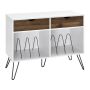 Notio Living reol m/2 skuffer Brittany hvid