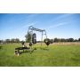 Exit Toys GetSet monkeybar MB200 lege-/fitness-stativ stål sort 331x115x248 cm