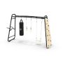 Exit Toys GetSet monkeybar MB320 lege- og fitness-stativ stål sort 400x125x248 cm 