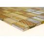 Mosaik Classic glas og sten guld 30x30 cm