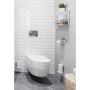 Allibert toiletrulleholder Loft-Game mat hvid