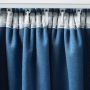 Kirsch rynkehånd polyester hvid