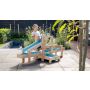Exit Toys AquaFlow vandbane 400 træ 221x73x90 cm