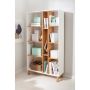 Notio Living Paulo bogreol hvid/eg