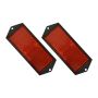 Carpoint refleks rød 90 mm 2 stk.