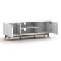 Notio Living TV-møbel hvid 1400x530x390 mm
