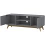 Notio Living TV-møbel grå 1400x530x390 mm