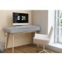Notio Living skrivebord m/skuffer MDF eg grå